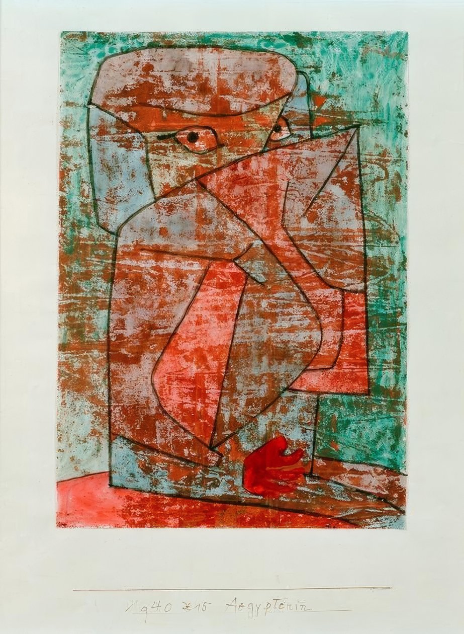 egyptský od Paul Klee