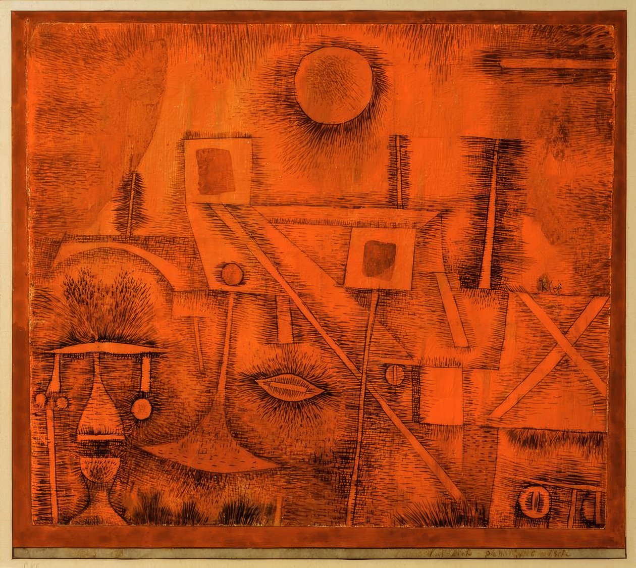 scénicko-fyziognomický od Paul Klee