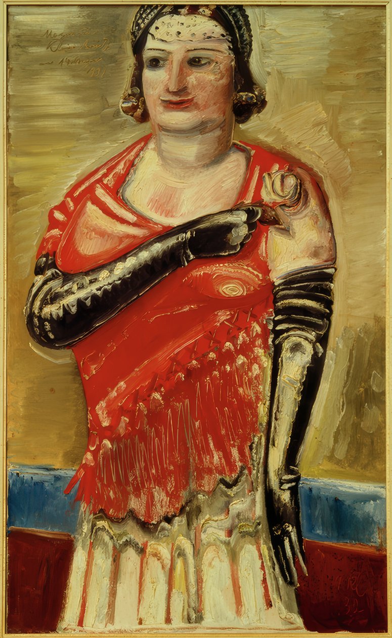 Stojící žena od Paul Kleinschmidt