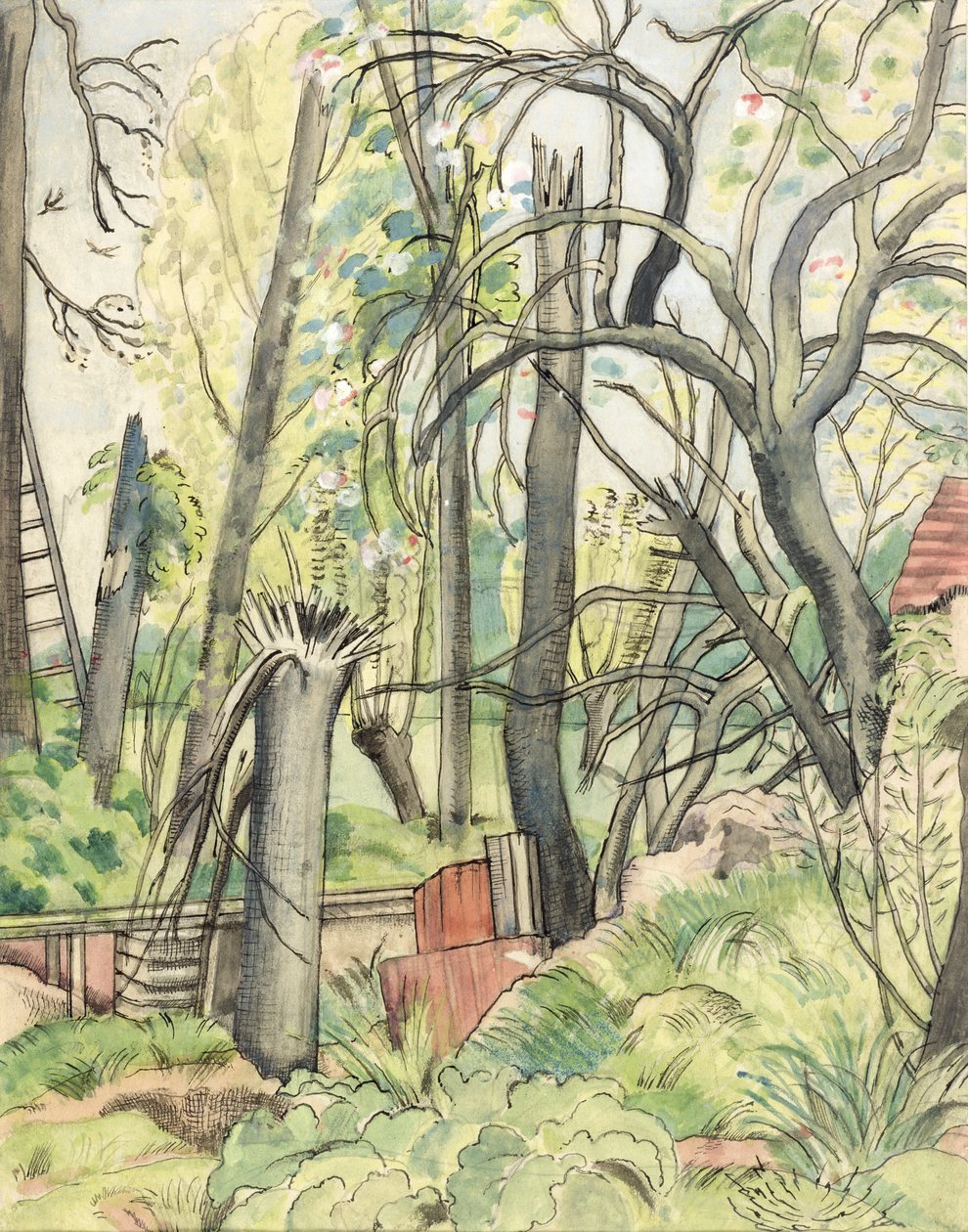 Dekorativní chaos od Paul Nash