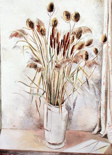 Bullrushes od Paul Nash
