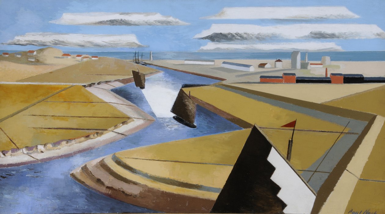 Žitné bažiny od Paul Nash