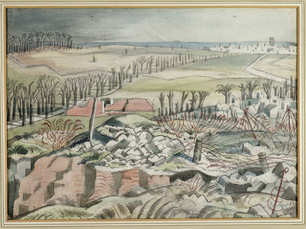 Vimy Ridge od Paul Nash