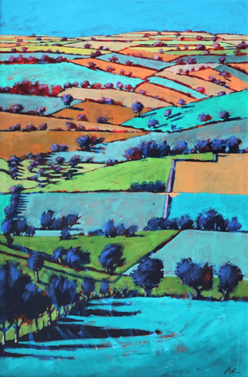 Rodge Hill (akryl na palubě) od Paul Powis