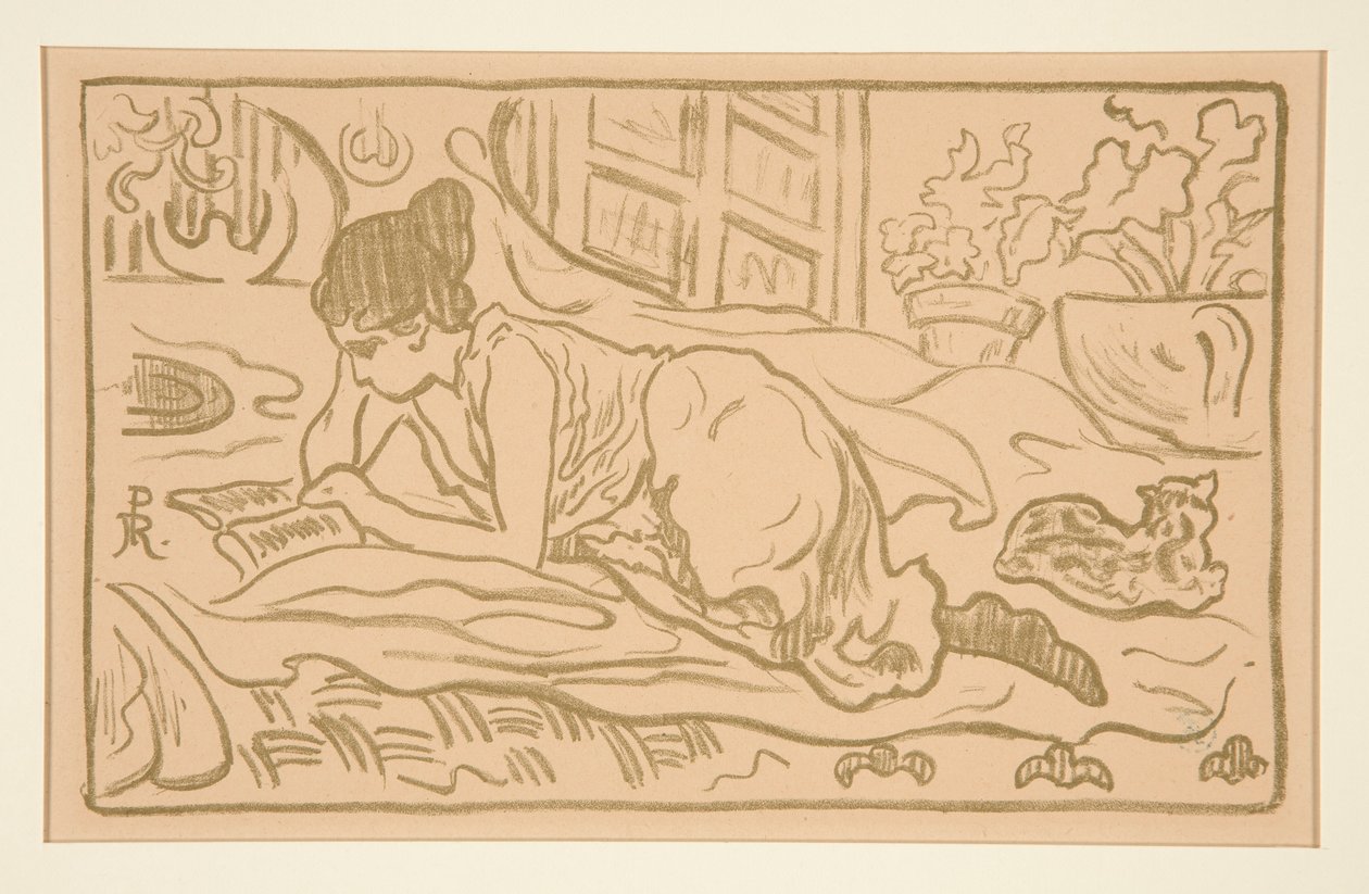 Prodloužená dívka od Paul Elie Ranson