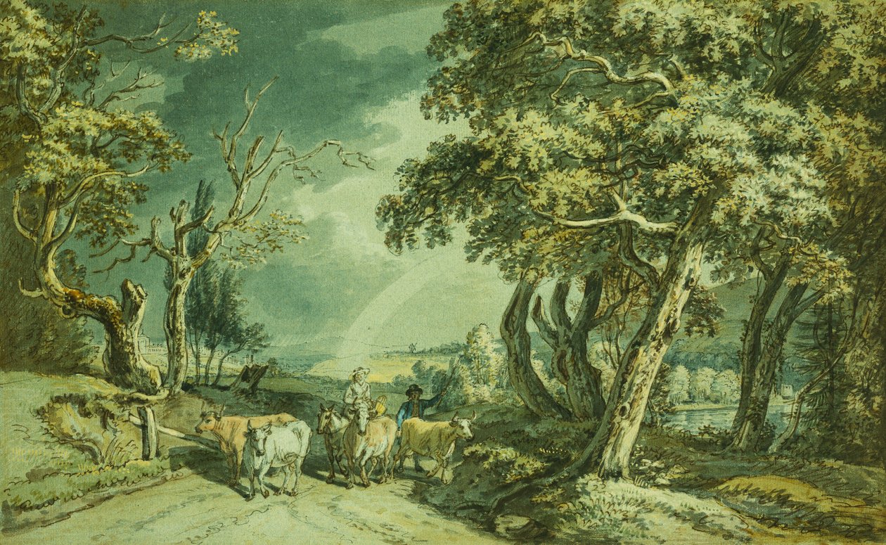 Jít na trh, od Paul Sandby