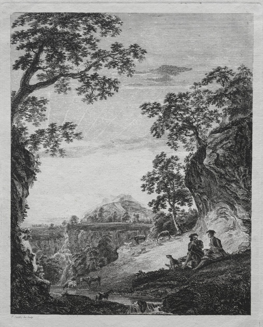Patie a Roger od Paul Sandby