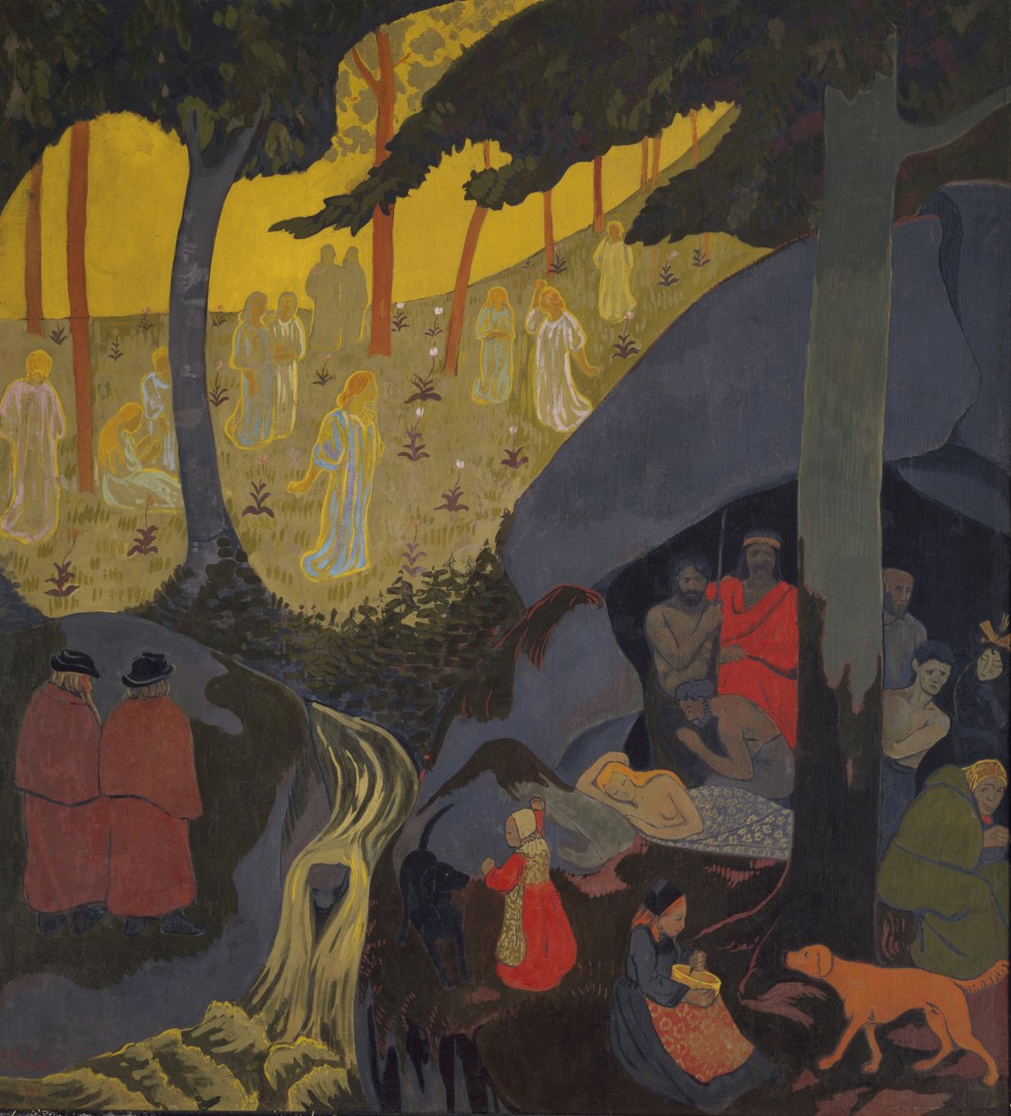 Keltský příběh od Paul Sérusier