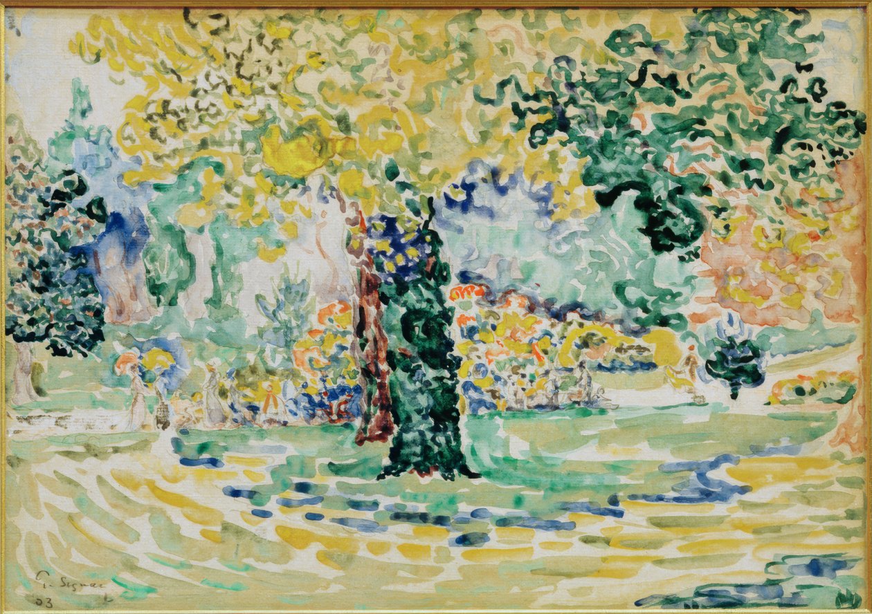 V Lucembursku od Paul Signac