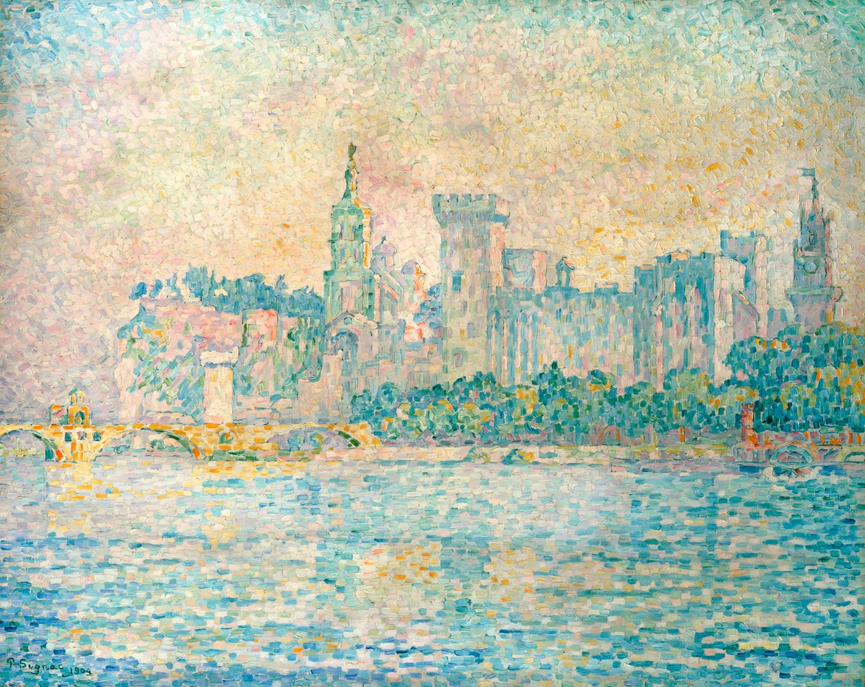 Avignon, ráno, 1909 od Paul Signac