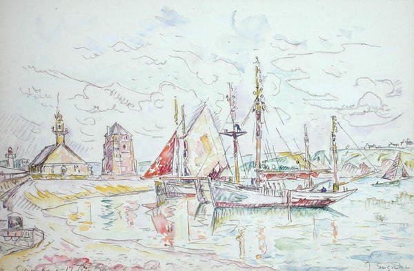 Camaret od Paul Signac
