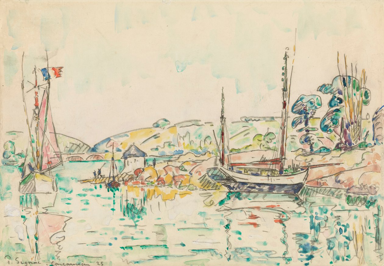 Concarneau od Paul Signac