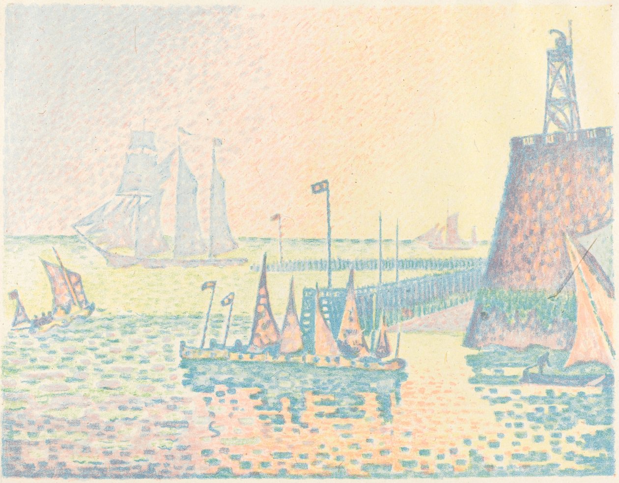 Večer od Paul Signac