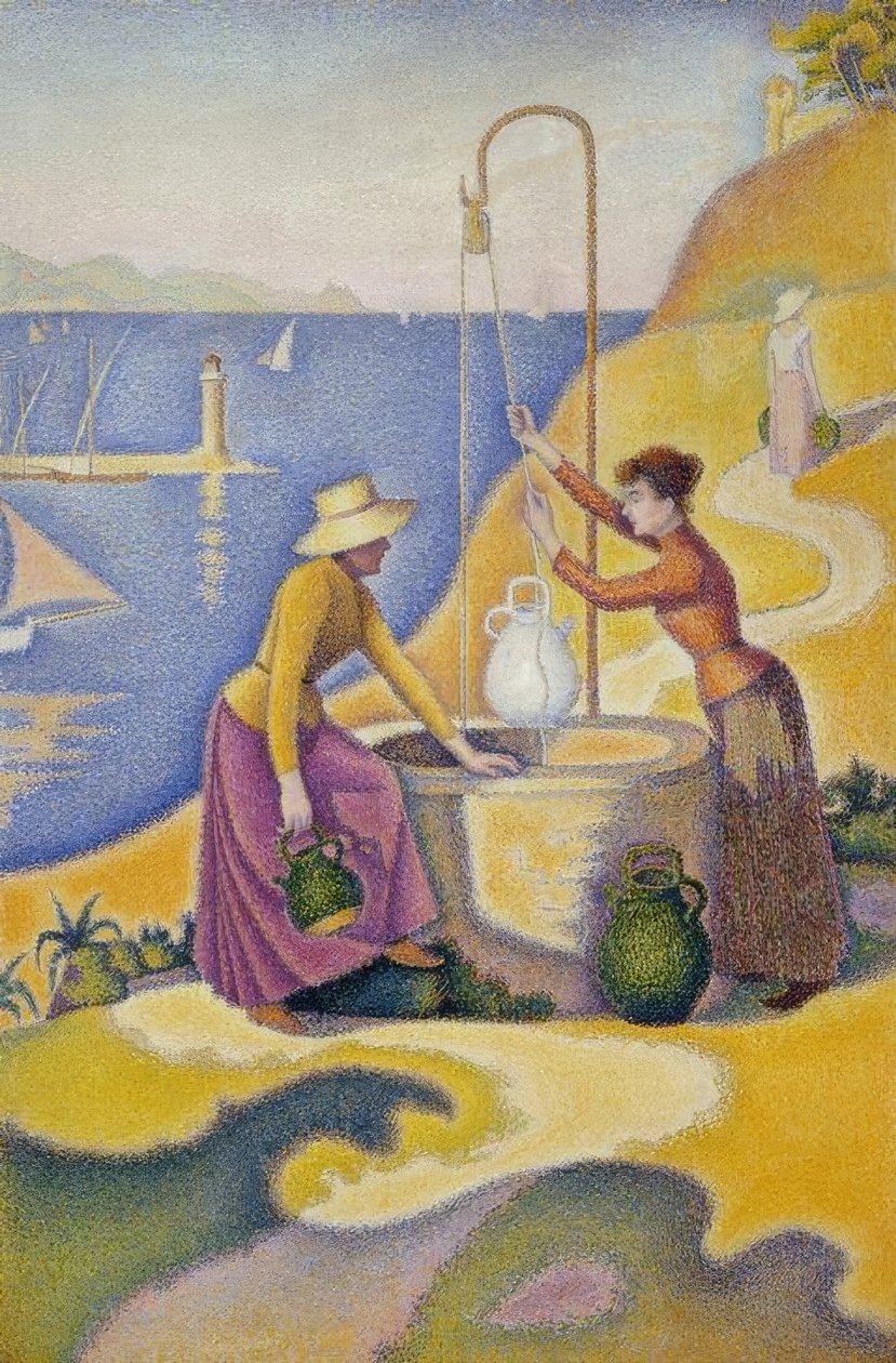 Ženy u studny (Opus 238) od Paul Signac