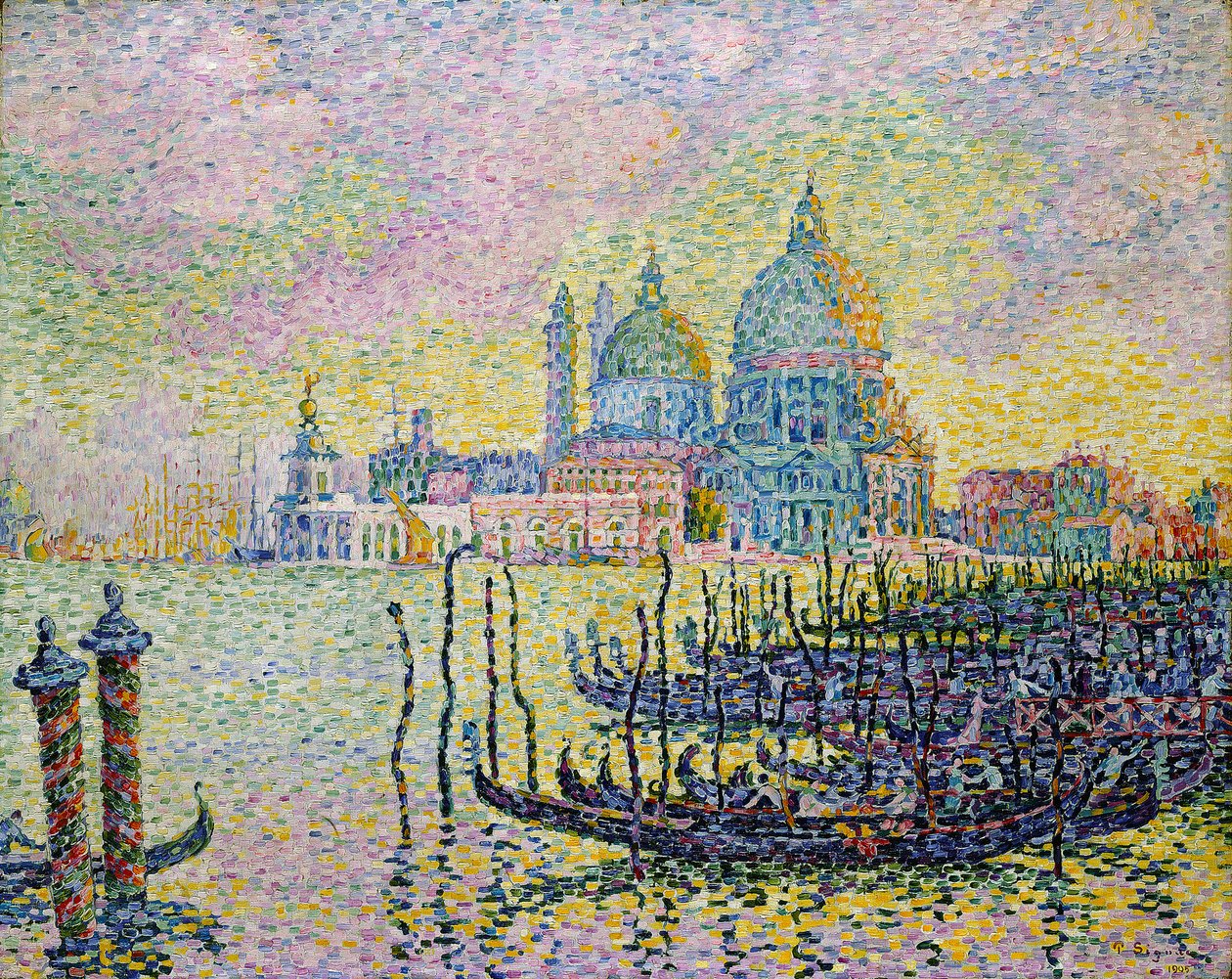 Canal Grande v Benátkách, 1905. od Paul Signac