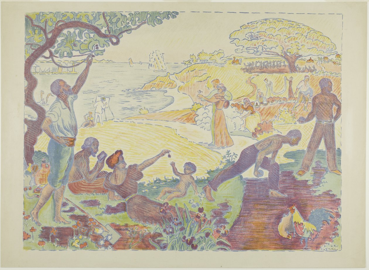 In Times of Harmony od Paul Signac