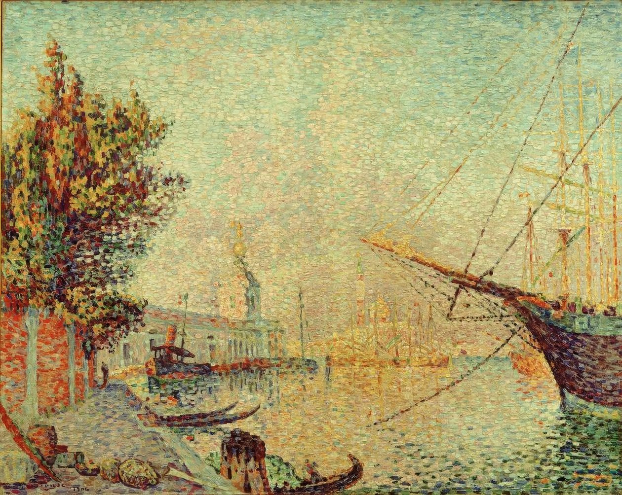 La Dogana (Benátky) od Paul Signac