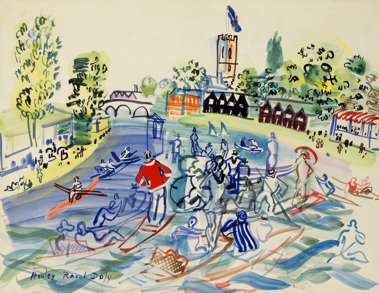 Přístav La Rochelle, 1927 od Paul Signac