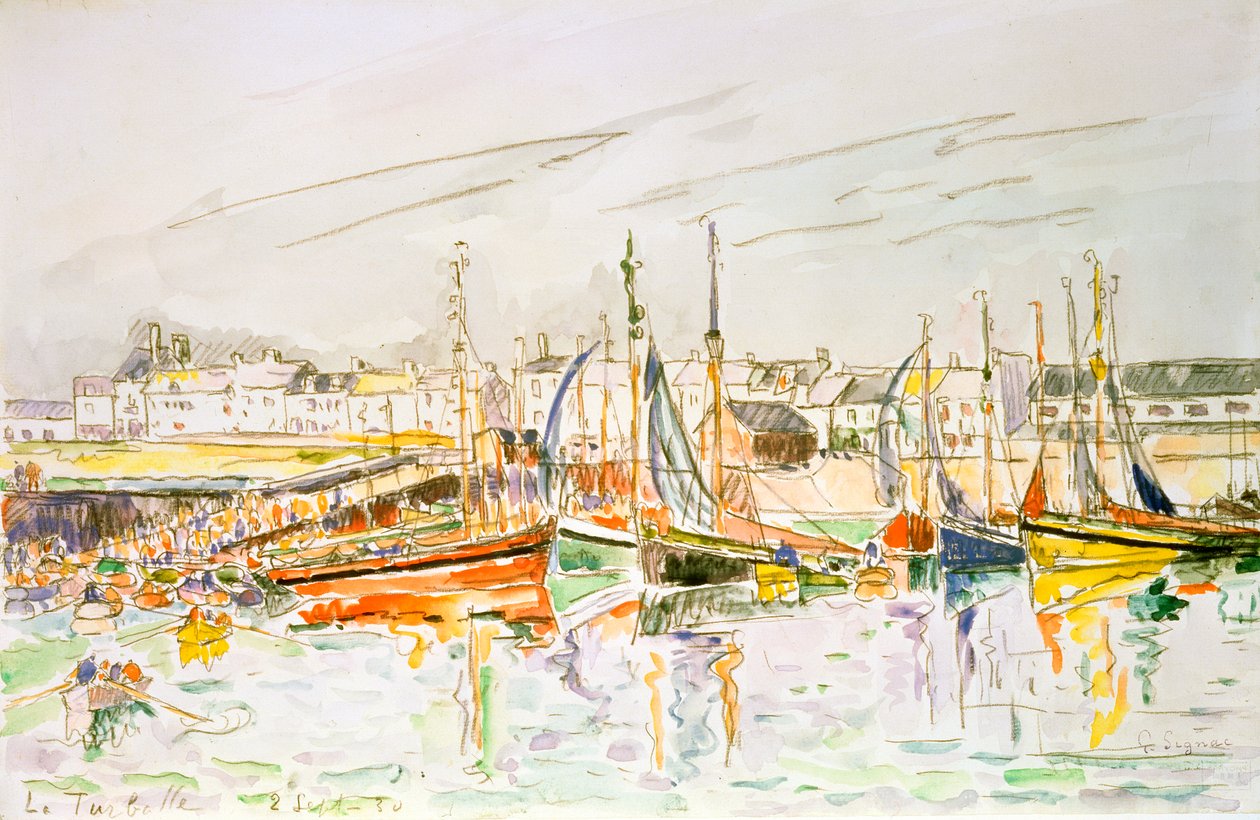 La Turballe, 1930. od Paul Signac