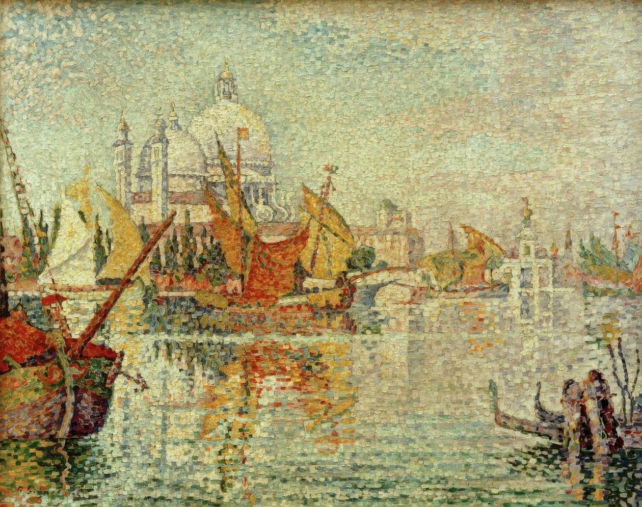 Mouillage de la Giudecca (Benátky) od Paul Signac