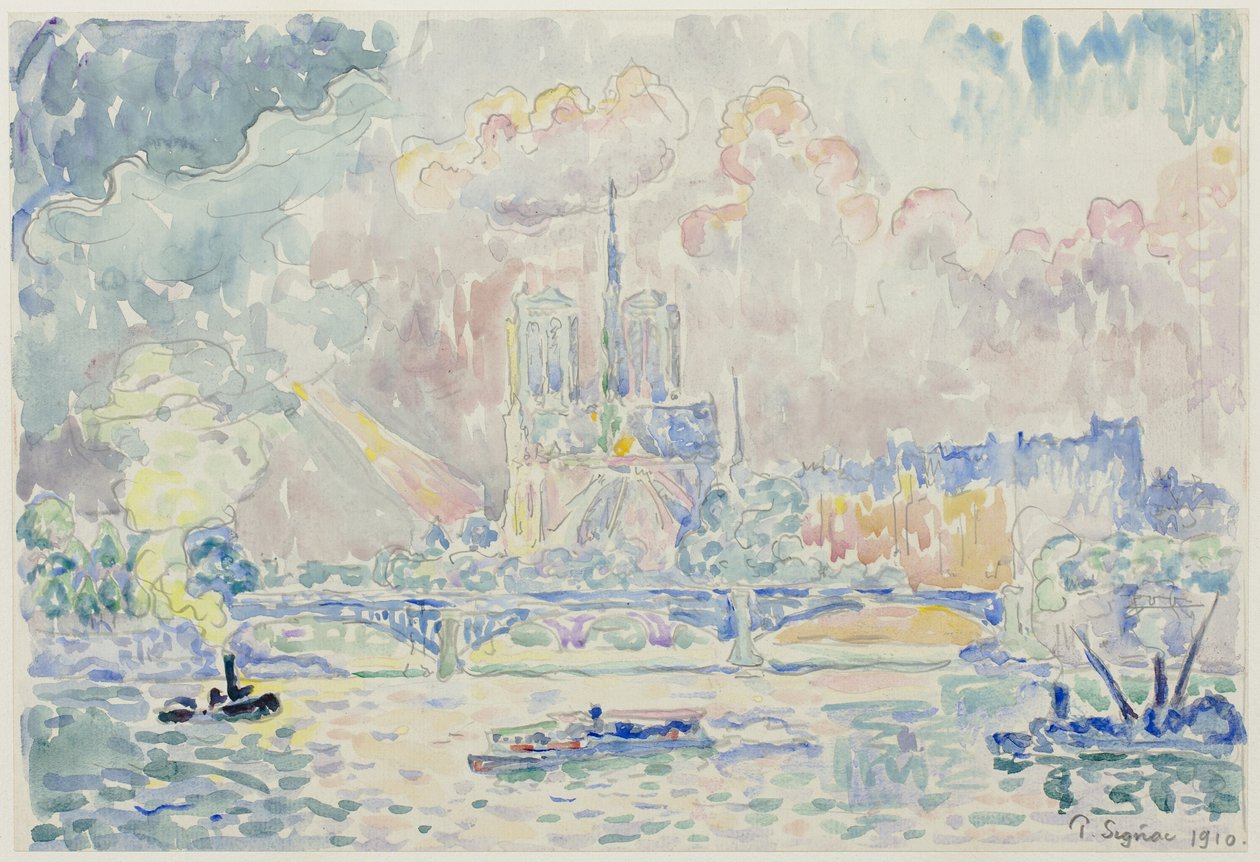Panna Maria od Paul Signac