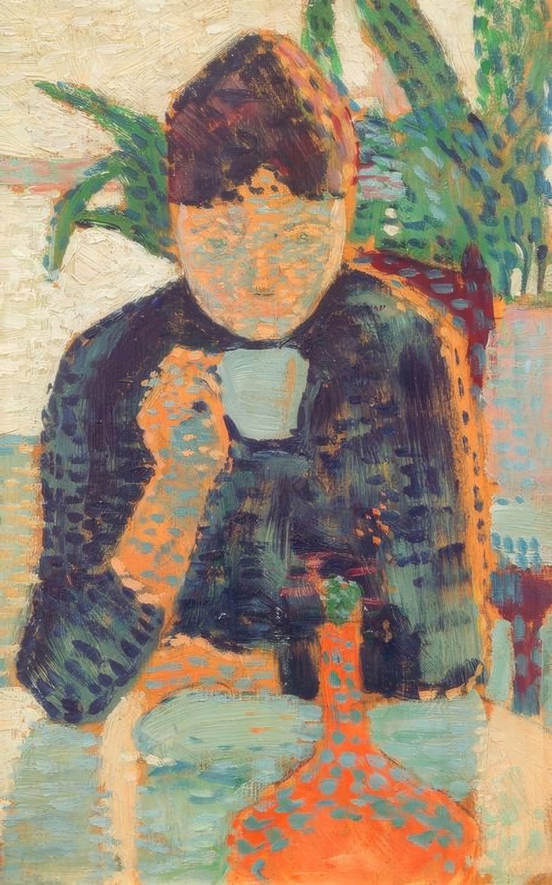 Paul Signac, Pijící žena I od Paul Signac