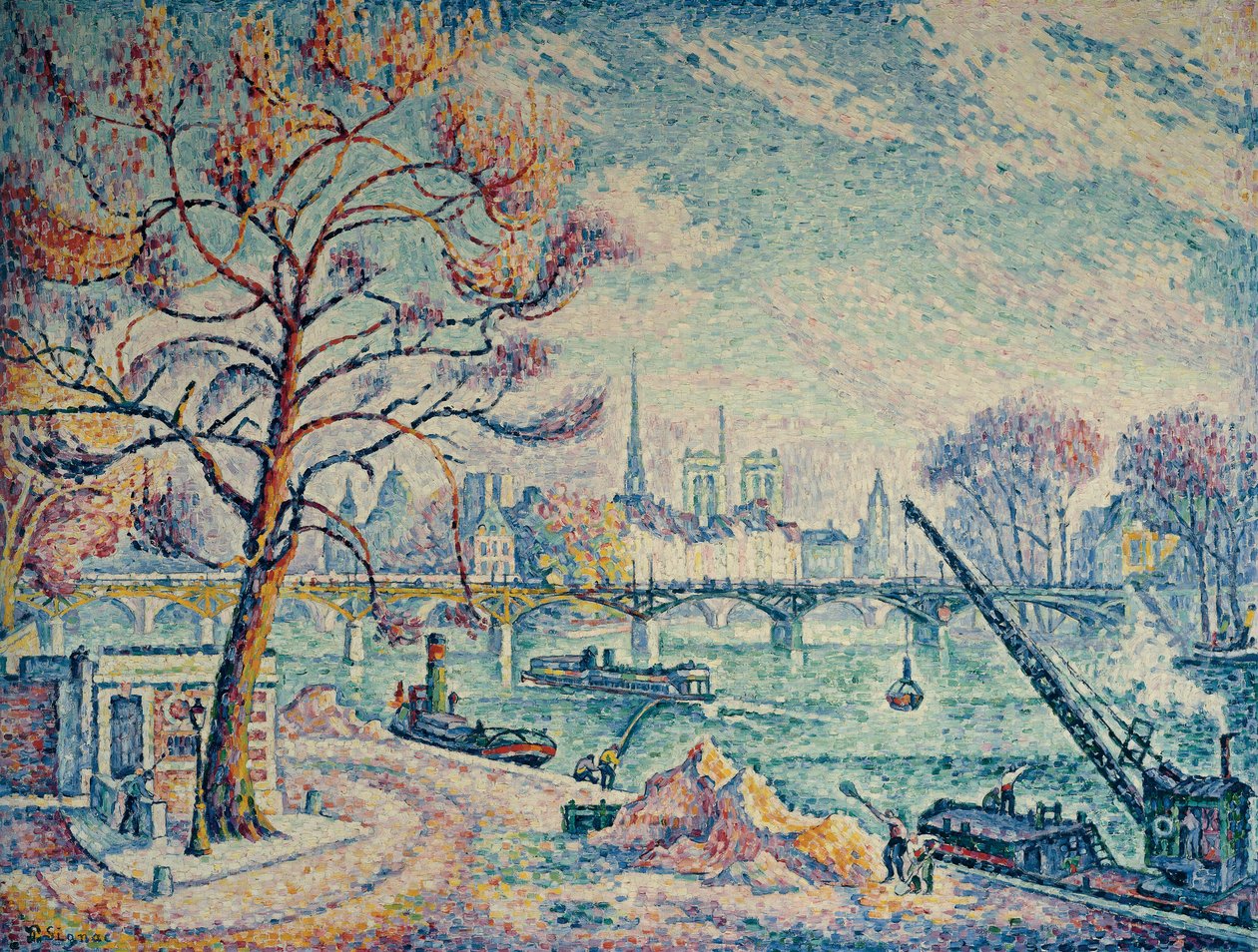 Pont des Arts od Paul Signac