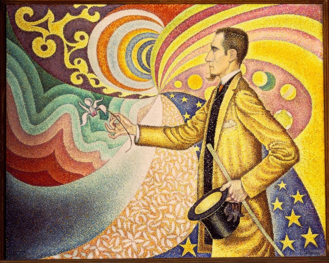 Portrét Felixe Feneona od Paul Signac