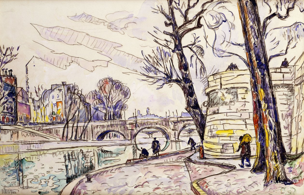 Seine Quay, od Paul Signac