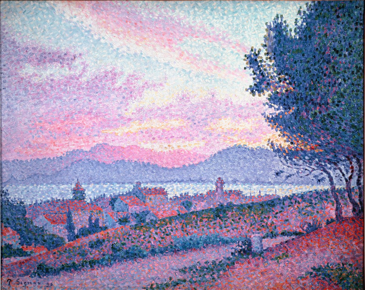 Saint Tropez (1863-1935) od Paul Signac
