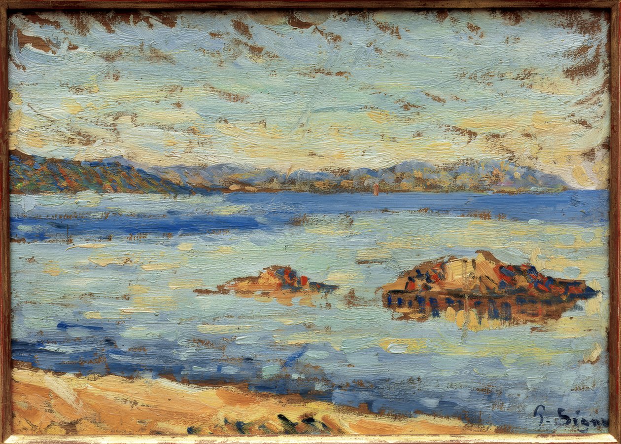 Saint-Tropez, klid od Paul Signac