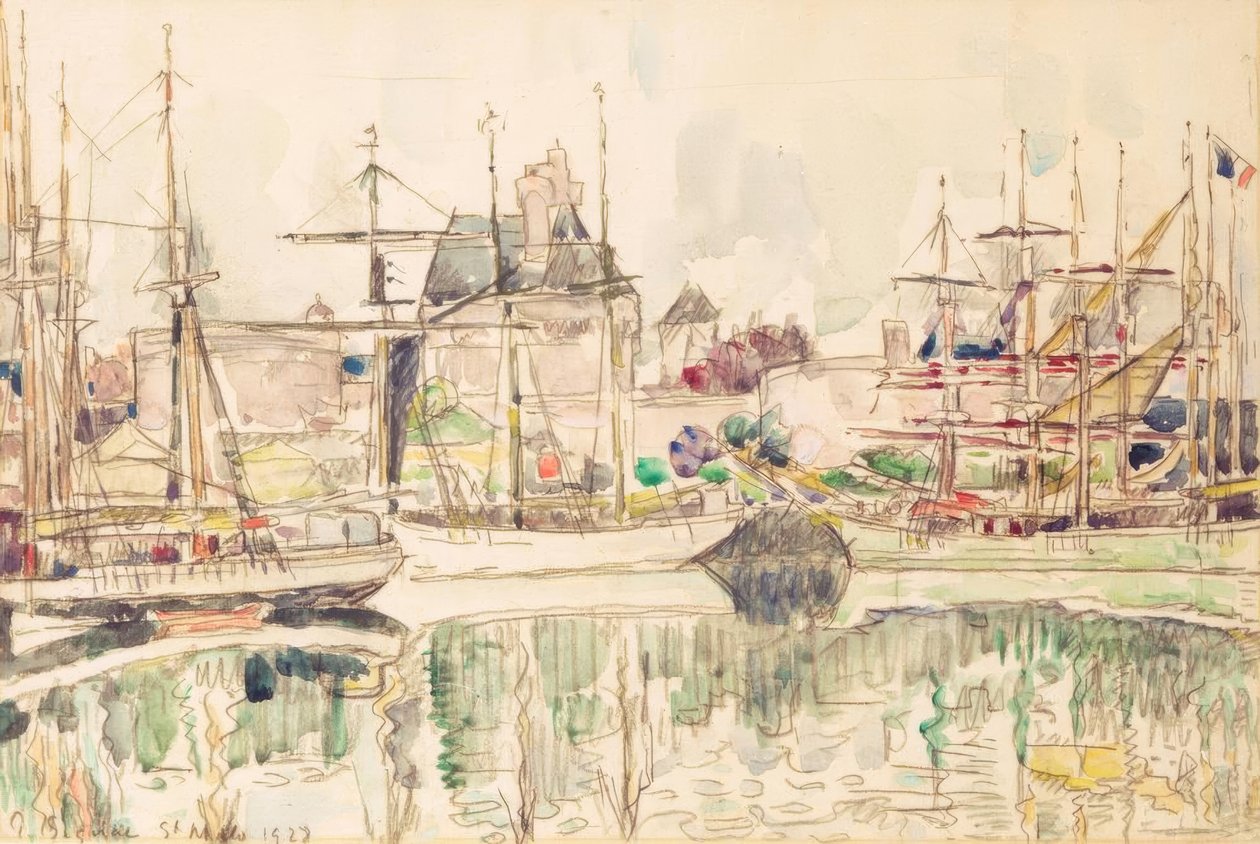 Svatý. Málo od Paul Signac