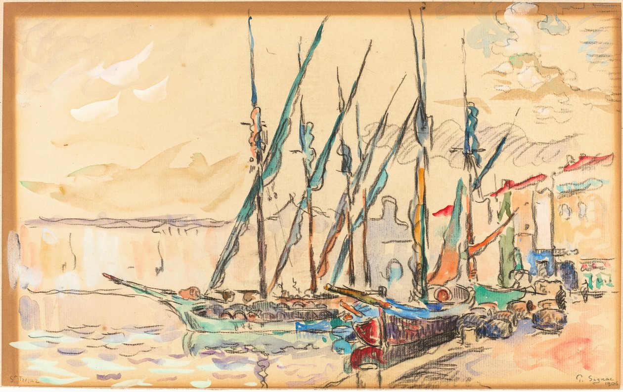St Tropez od Paul Signac