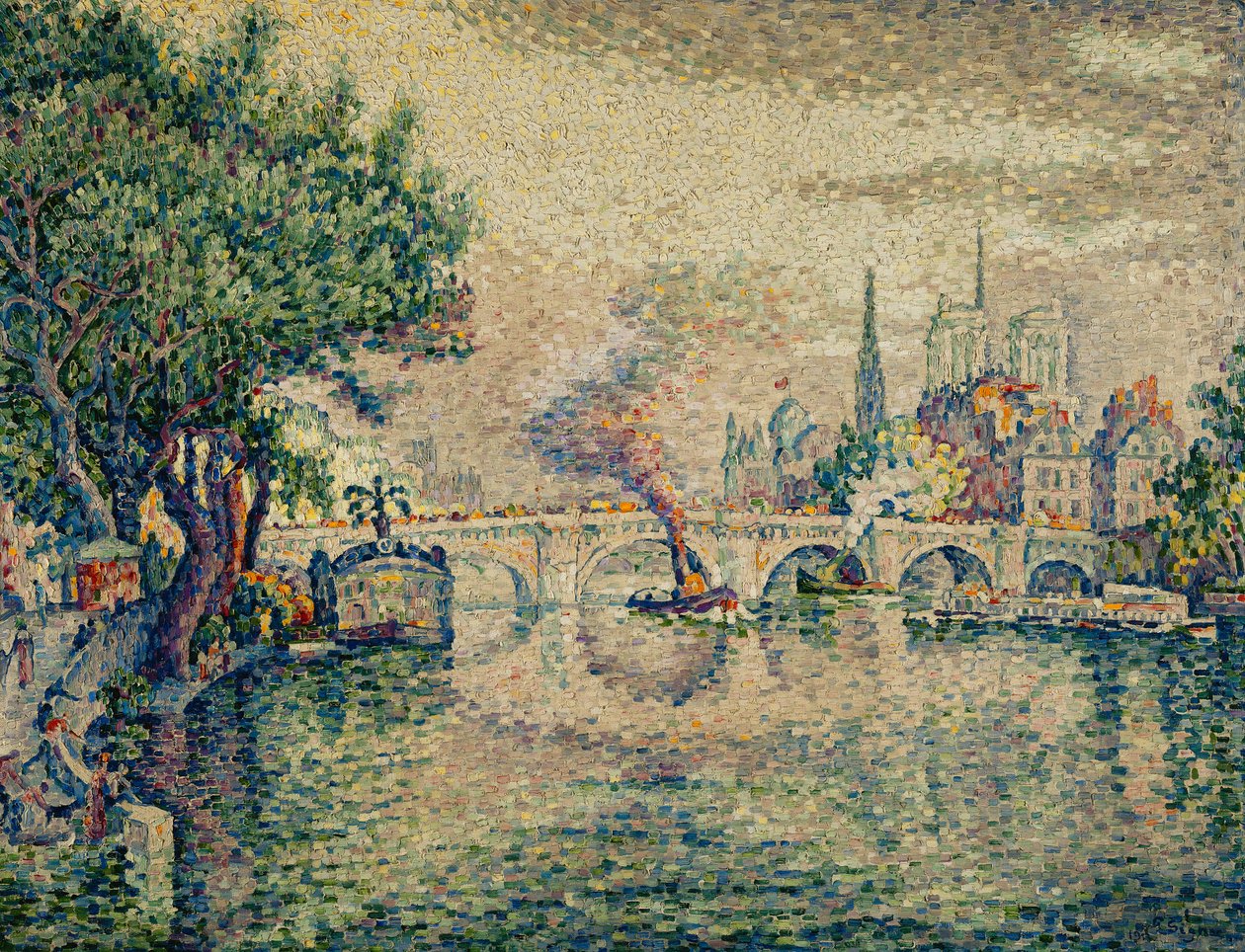 Pont Neuf od Paul Signac