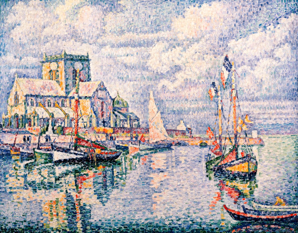 Přístav Barfleur, 1931 od Paul Signac