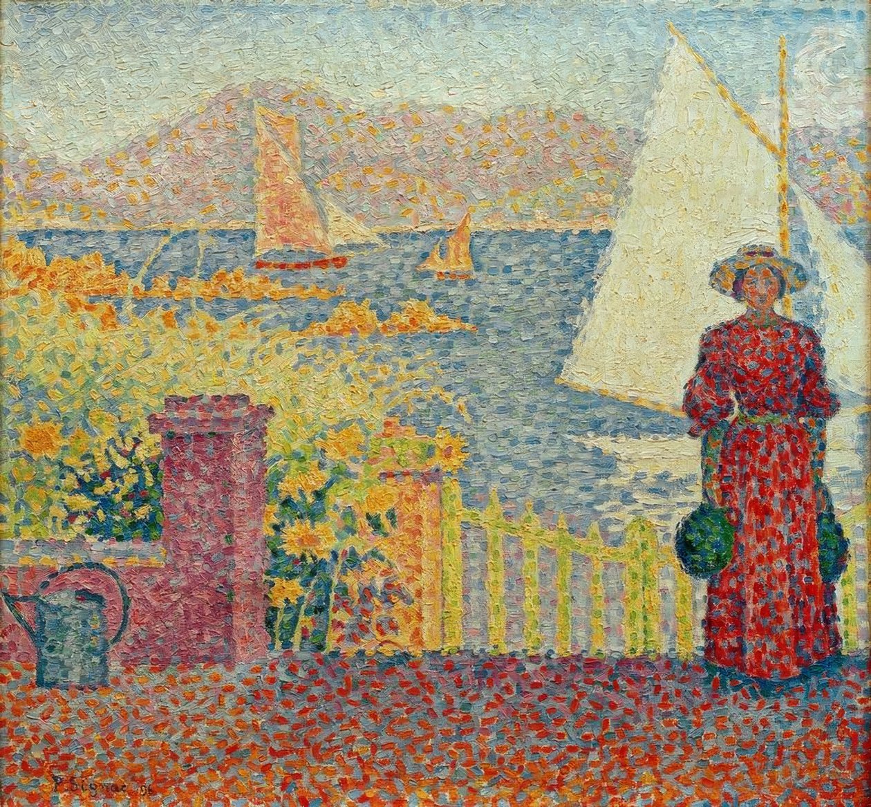 Tor v Saint-Tropez od Paul Signac