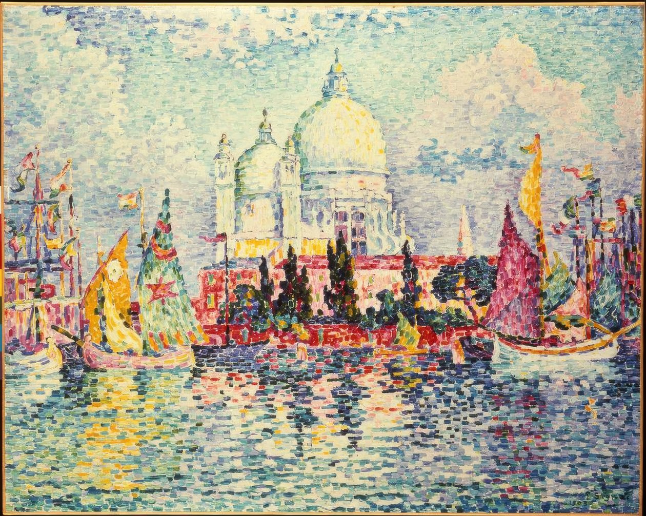 Benátky - La Salute od Paul Signac