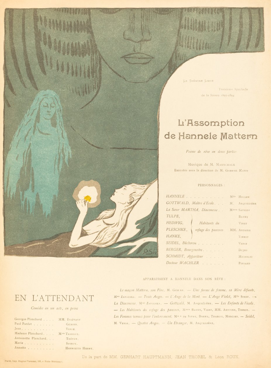 Nanebevzetí od Hannele Mattern; Mezitím od Paul Sérusier