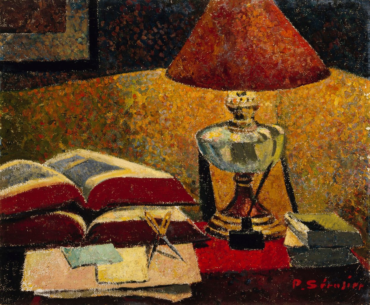 Pod lampou, 1906. od Paul Sérusier
