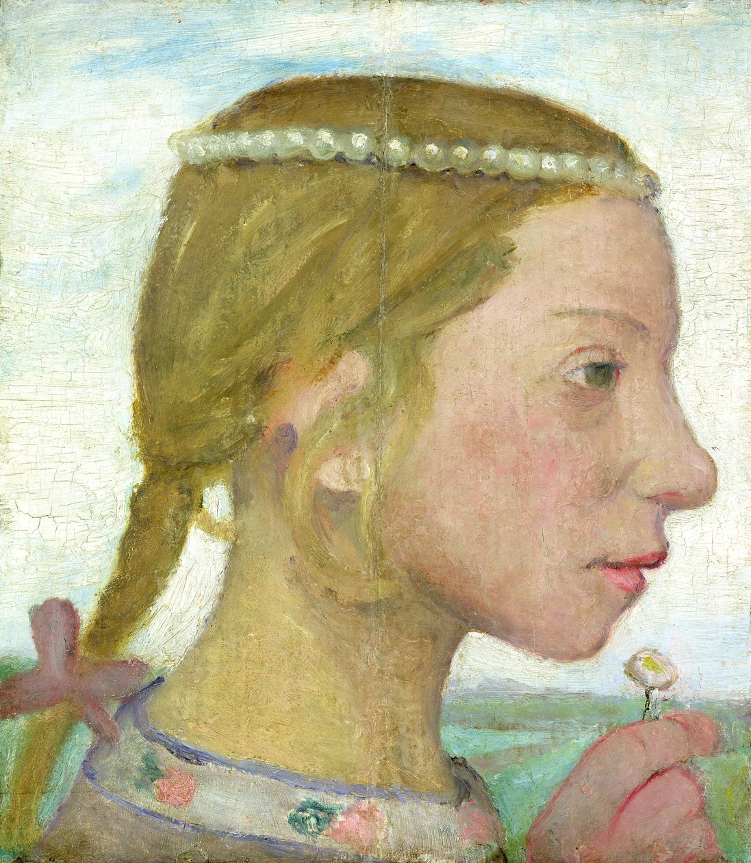 Mladá dívka od Paula Modersohn Becker