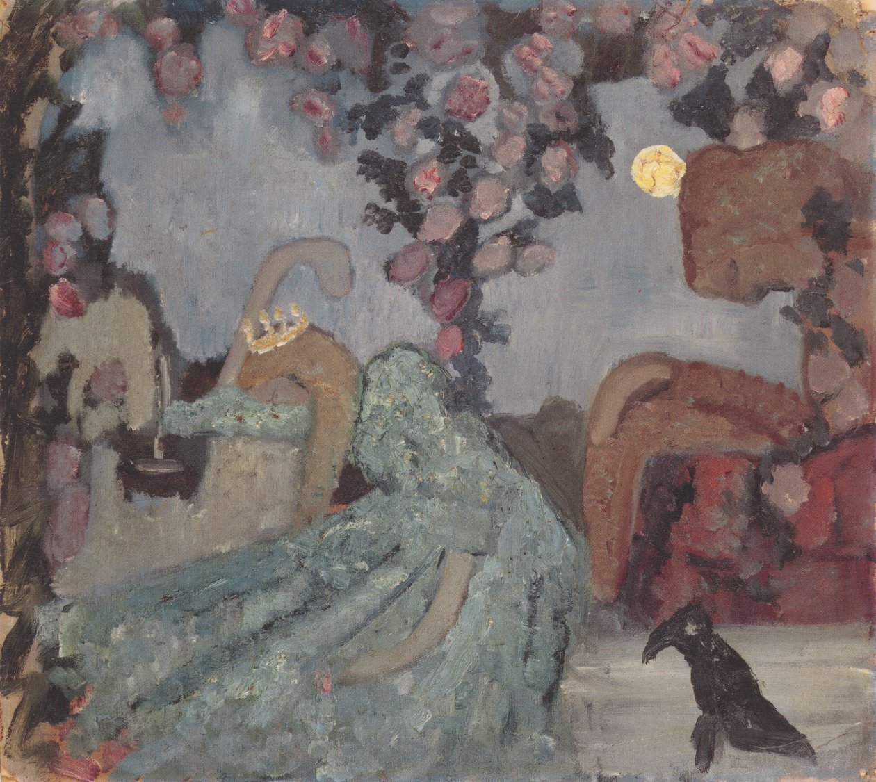 spící kráska od Paula Modersohn Becker