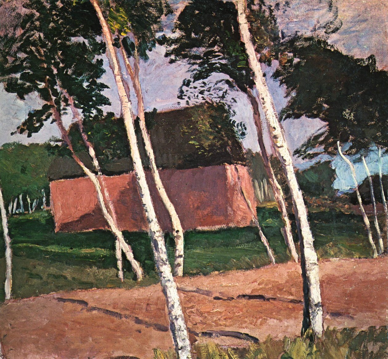 Worpswede krajina od Paula Modersohn Becker