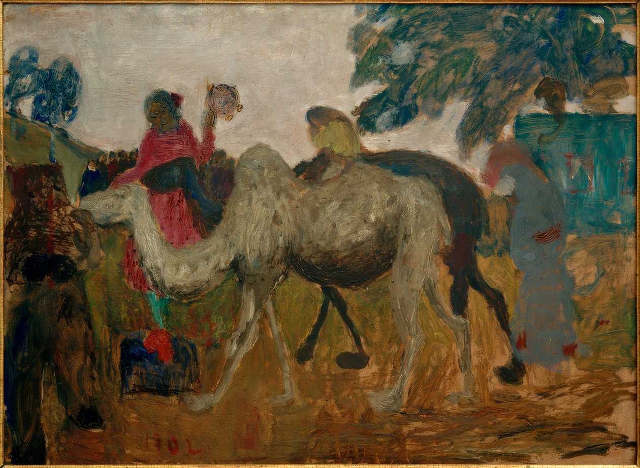 Veletrh na Weyerbergu od Paula Modersohn Becker