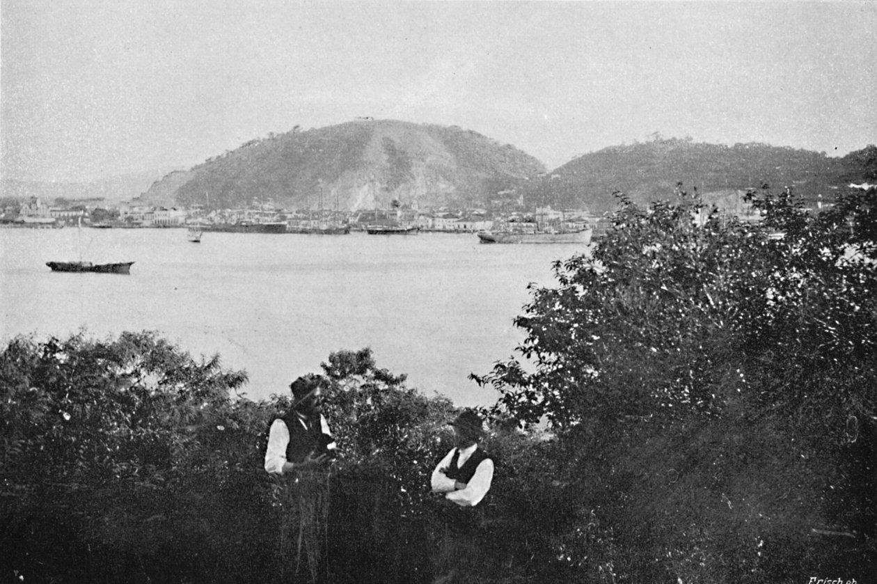Přístav Santos, 1895 od Paulo Kowalsky