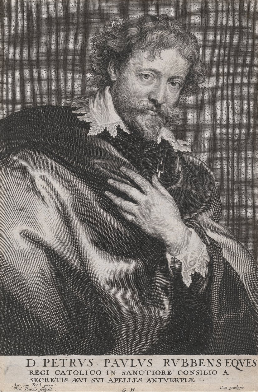 D. Peter Paul Rubbens Knight od Paulus Pontius