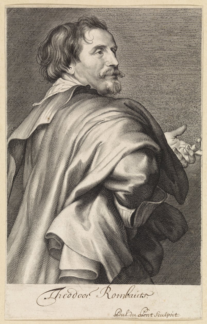 Portrét Theodora Romboutse od Paulus Pontius