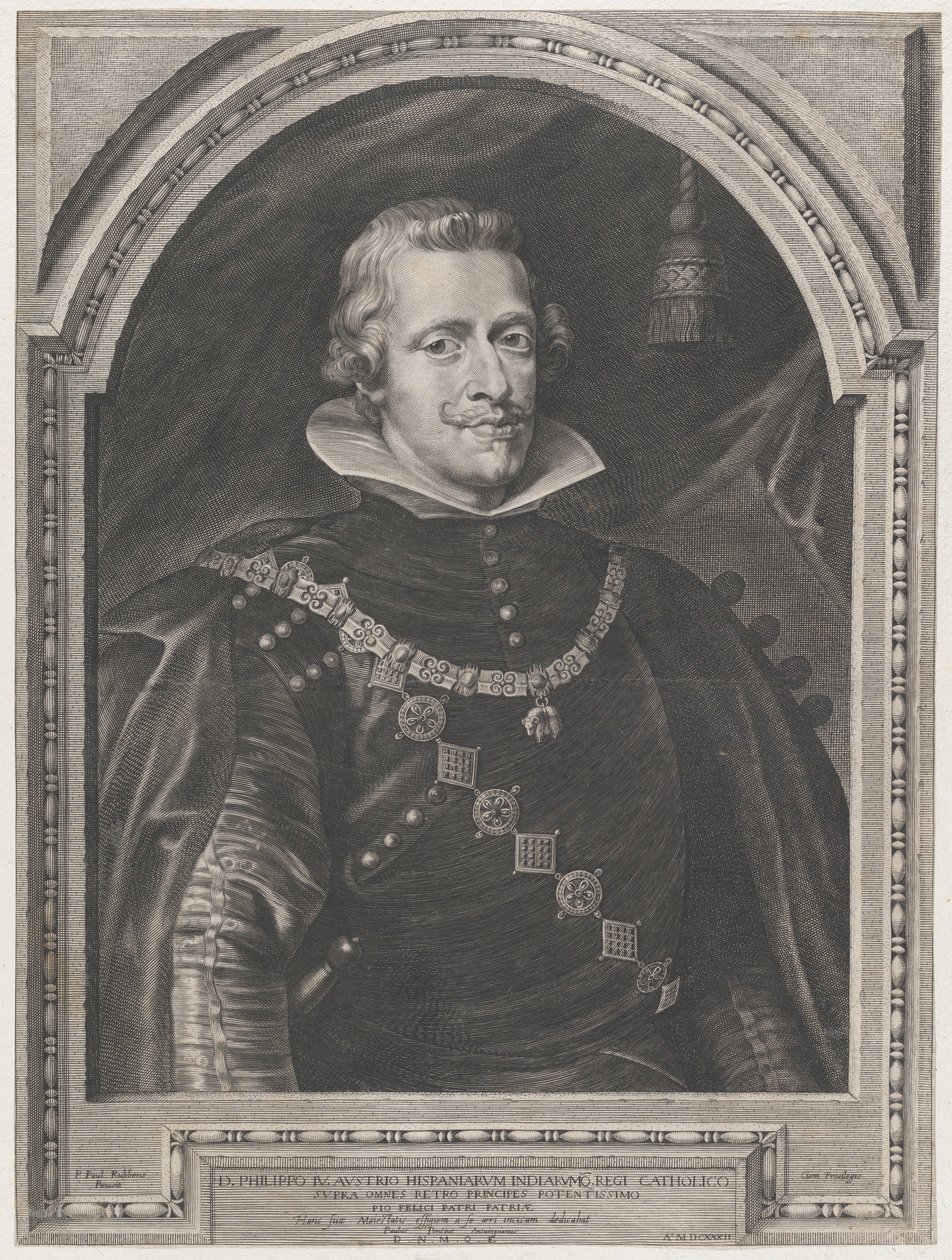 Portrét Filipa IV., 1630., 1630. od Paulus Pontius
