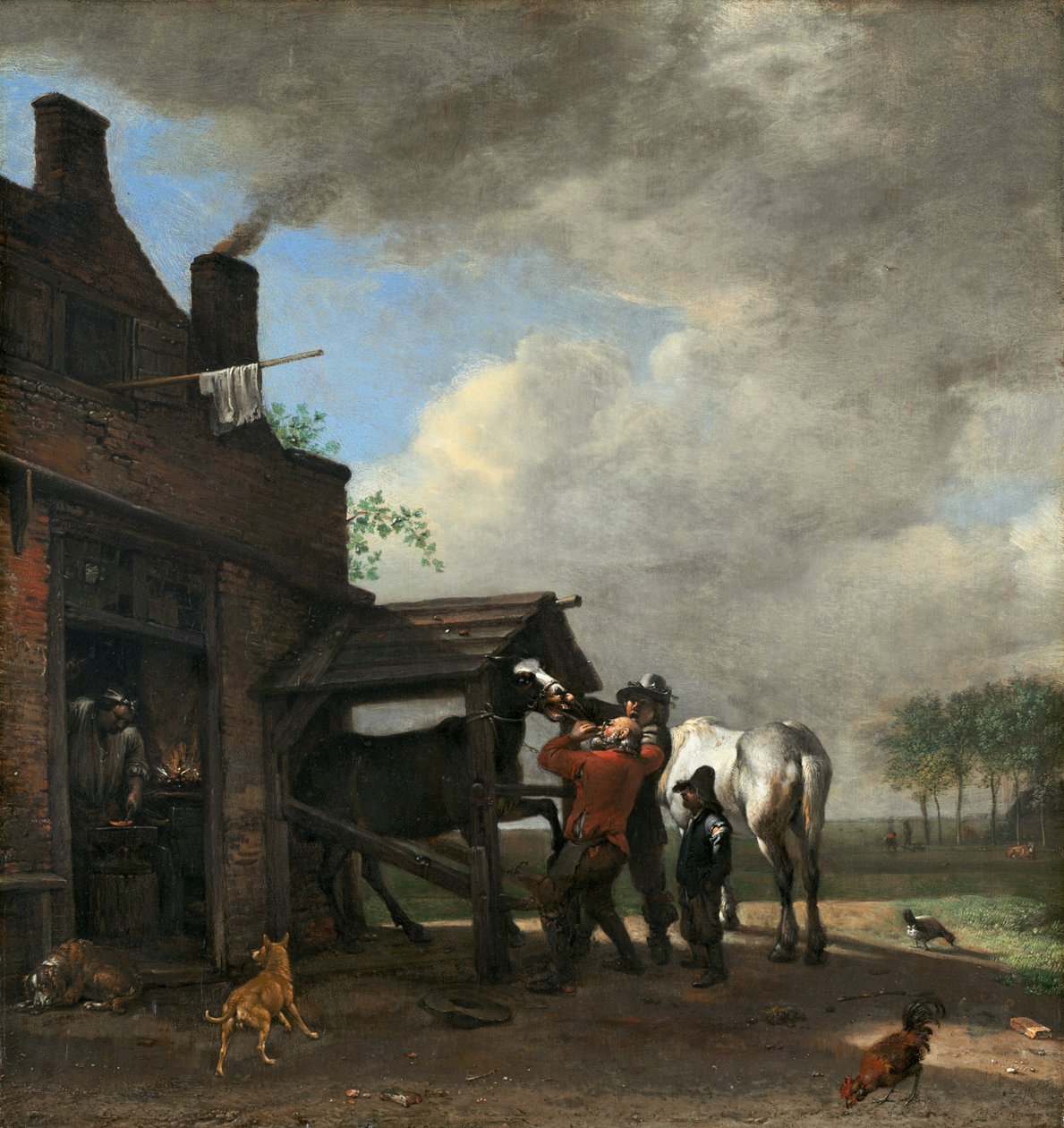 Podkovář, 1648. od Paulus Potter