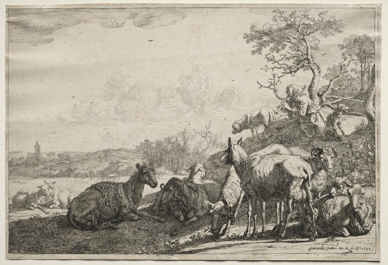 Pastýř, 1644. od Paulus Potter