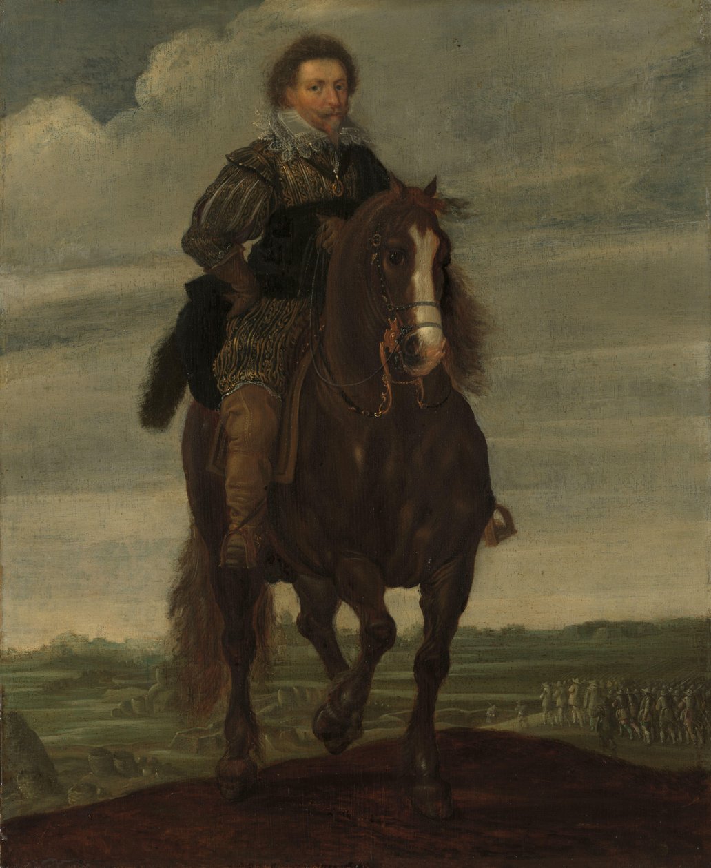 Princ Frederik Hendrik na koni od Pauwels van Hillegaert